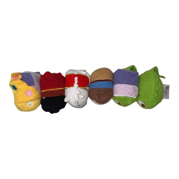 Disney TSUM TSUM TANGLED Mini Plush RAPUNZEL PASCAL MAXIMUS MOTHER GOTHEL 6ct - Picture 2 of 4